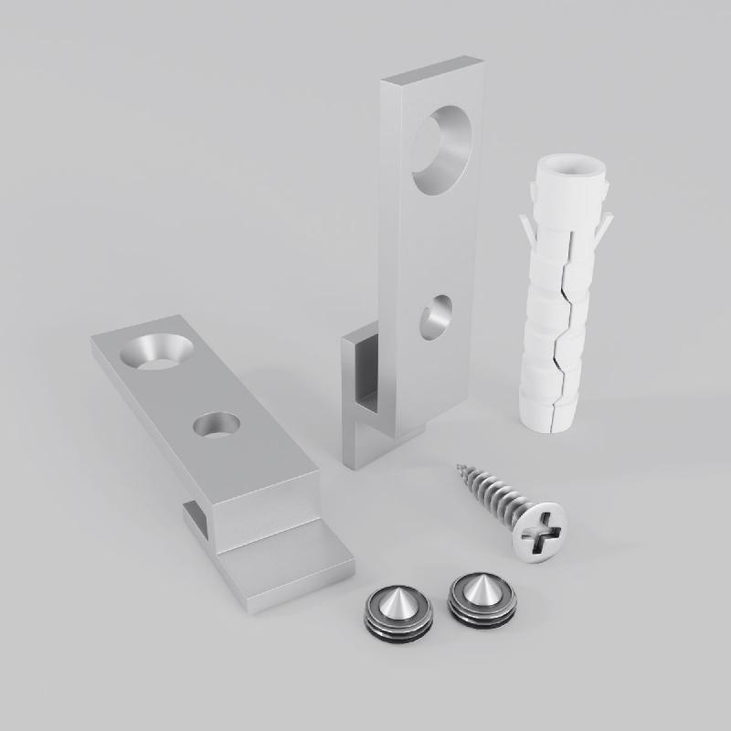 Комплект креплений для радиусного профиля со свеченим вверх/вниз (2 шт.) Maytoni Led strip ALM-3535R-2MT