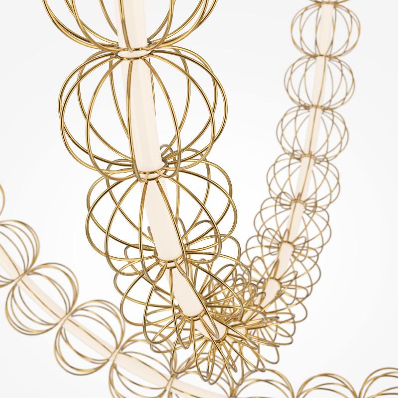 Подвесная люстра Maytoni Golden Cage MOD216PL-L42G3K