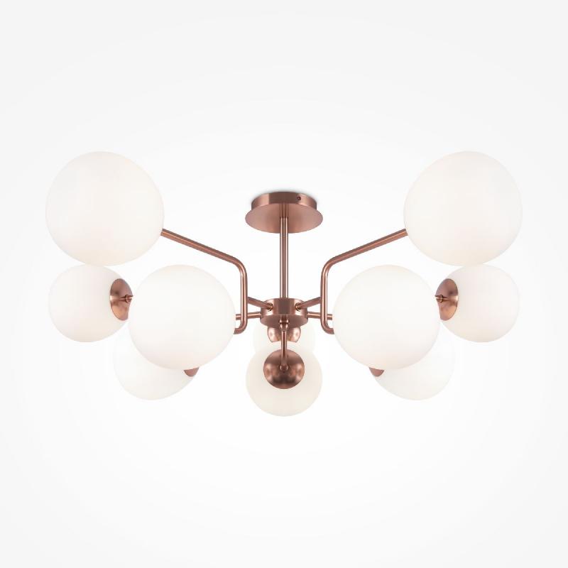 Люстра на штанге Maytoni Erich MOD221PL-10G