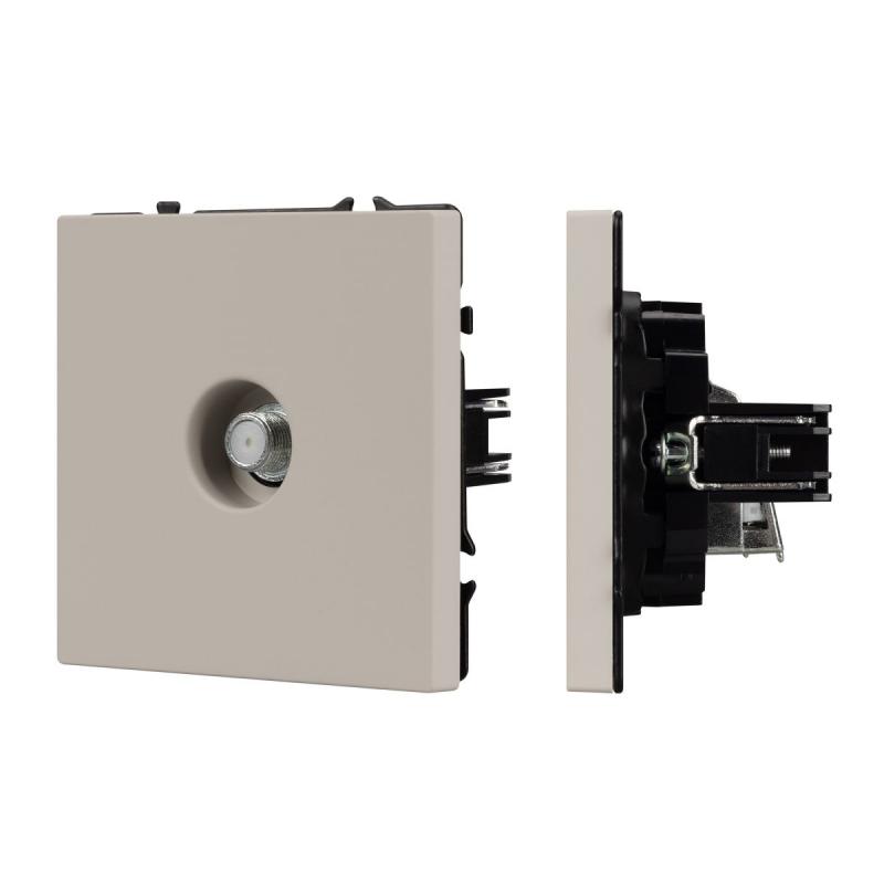 Механизм спутниковой розетки Arlight SCT-NOBE-MST1-SFPL-CA (SAT) (Кашемир) 061898