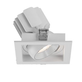 Встраиваемый карданный светильник Arlight MS-VORTEX-BUILT-S140x140-30W Day4000 (WH-WH, 30 deg, 230V) (IP20 Металл) 057923