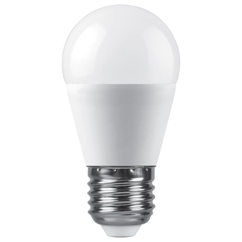 Лампа светодиодная Feron LB-990 шар матовый E27 15W 175-265V 6400K 52078