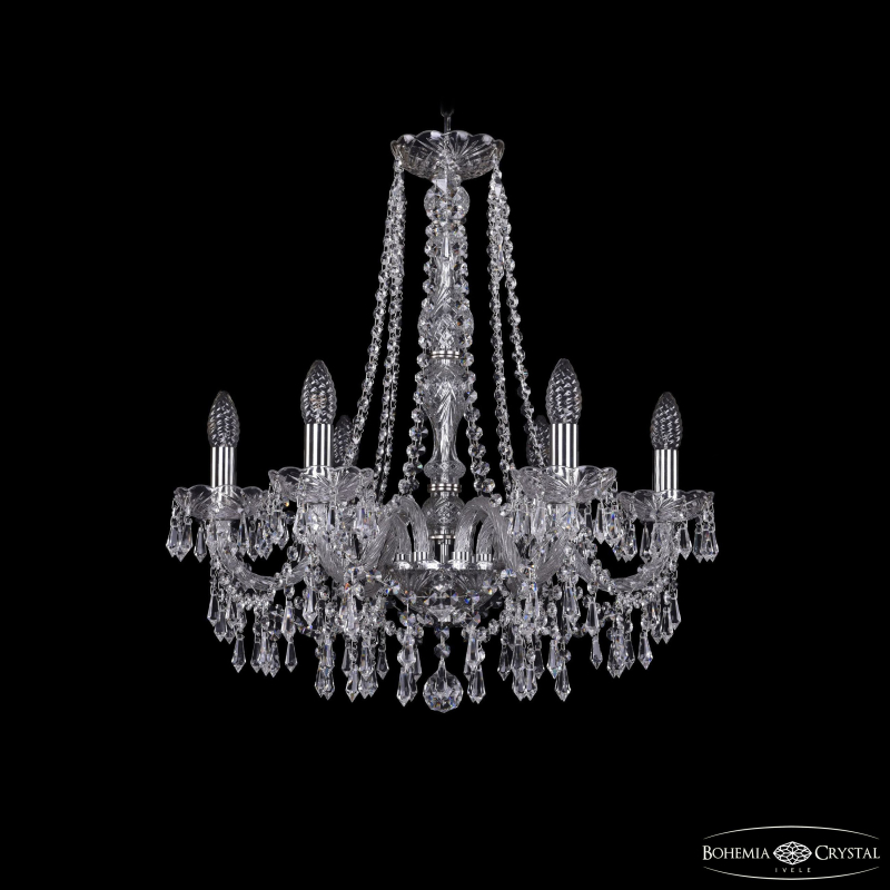 Подвесная люстра Bohemia Ivele Crystal 1403/6/195/h-60 Ni