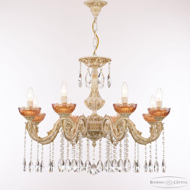 Подвесная люстра Bohemia Ivele Crystal AL79101/8/250 A WMG P Shampan/M-1G