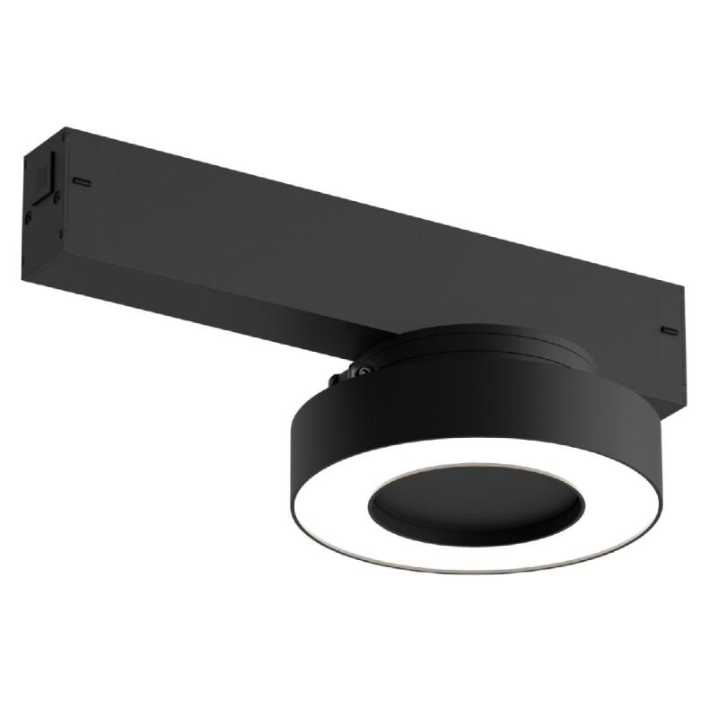 Трековый однофазный светильник Denkirs Smart Linear DK8027-BK