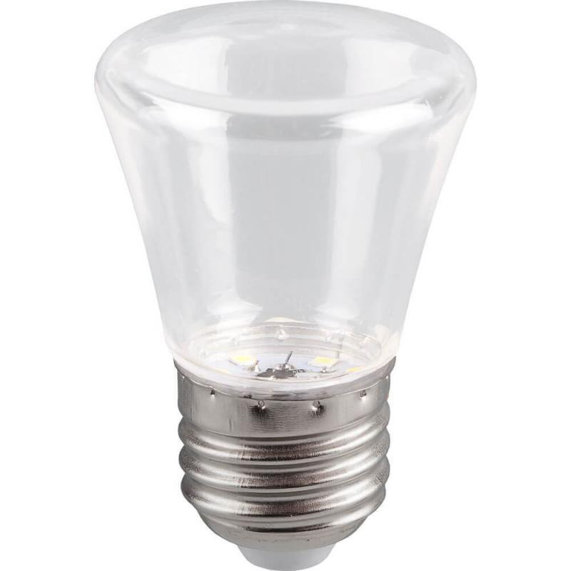 Лампа светодиодная Feron E27 1W 2700K Грибок Прозрачная LB-372 25909