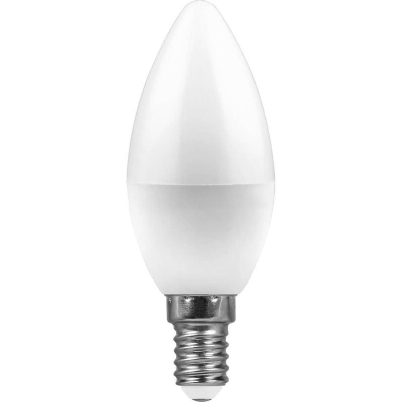 Лампа светодиодная Feron E14 5W 2700K Груша Матовая LB-439 25516