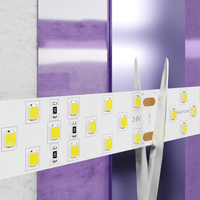 Светодиодная лента Maytoni Technical Led strip 24В 2835 20Вт/м 3000K 5м IP20 20028