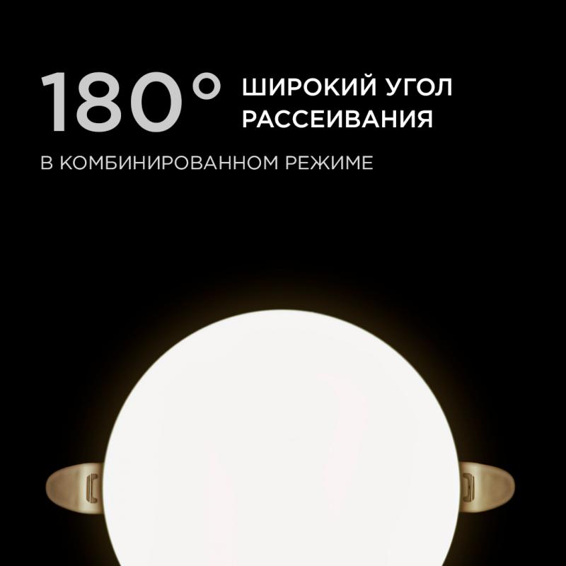 Встраиваемая светодиодная панель безрамочная Apeyron FLP 06-106