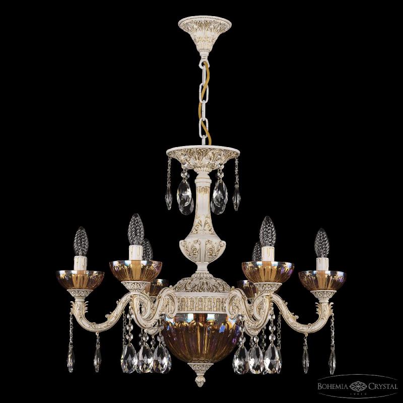Подвесная люстра Bohemia Ivele Crystal AL79101P/6/175 A WMG P Shampan/M-1H