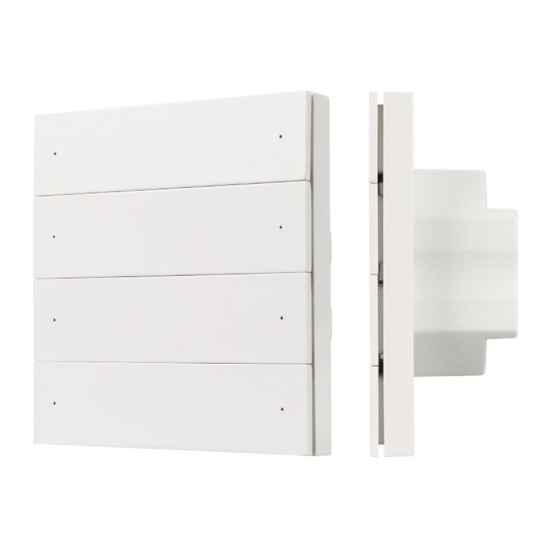 Кнопочная панель Arlight SMART-DMX512-801-22-8G-8SC-DIM-IN White (230V, 2.4G) 037334