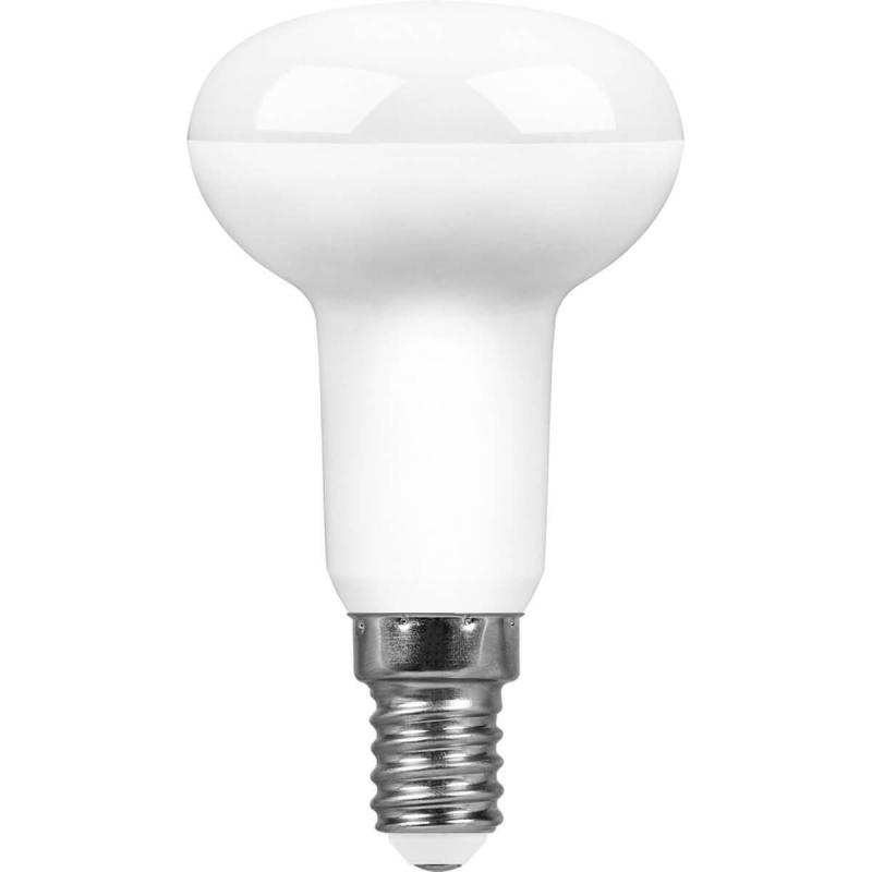 Лампа светодиодная Feron E14 7W 2700K Шар Матовая LB-95 25478