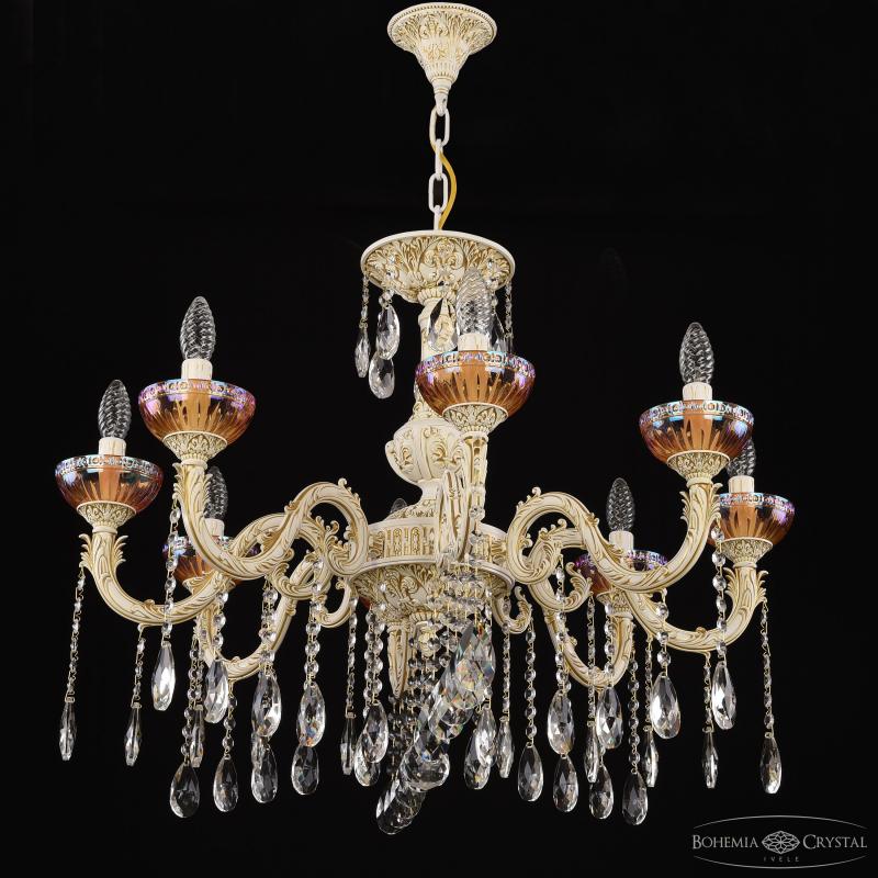 Подвесная люстра Bohemia Ivele Crystal AL79101/8/250 A WMG P Shampan/M-1G