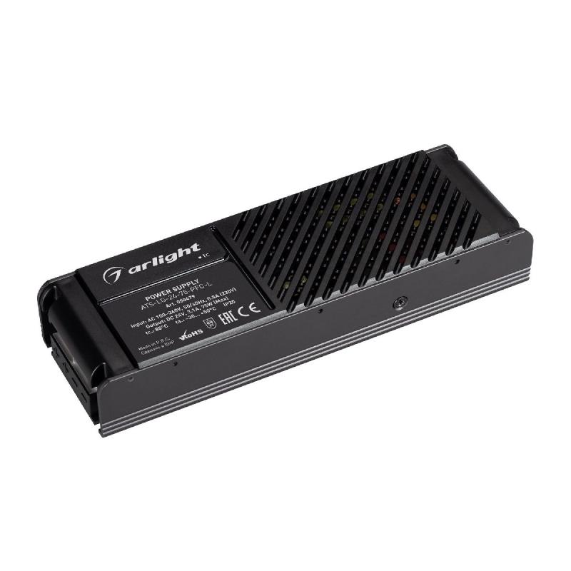 Блок питания Arlight ATS-LG-24-75-PFC-L (24V, 3.1A, 75W) 050479