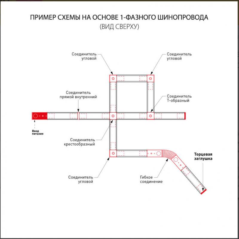 Ввод питания Elektrostandard TRP-1-1-BK 4690389112652 a039506