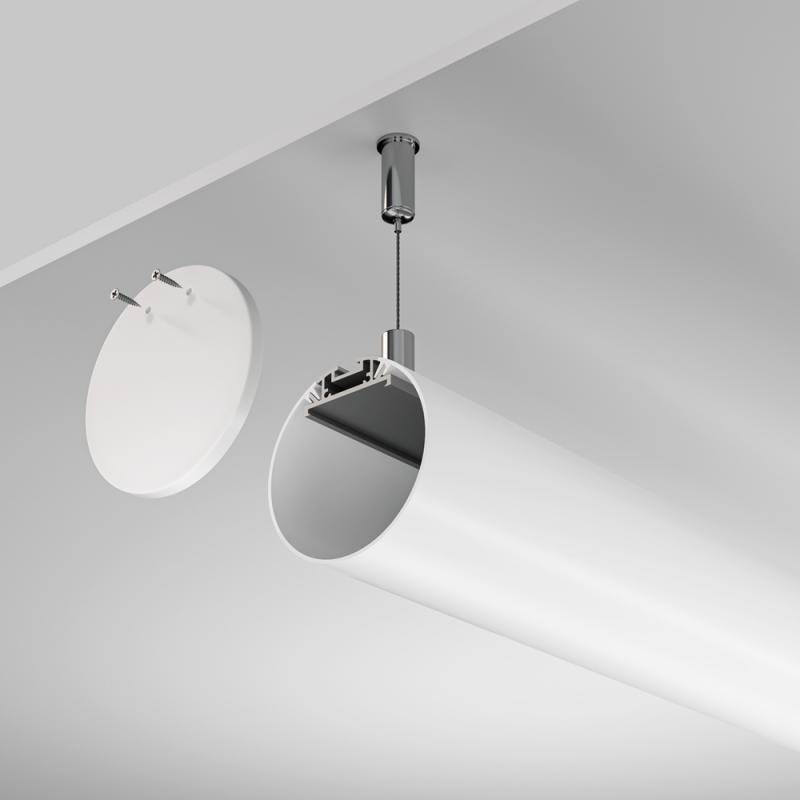 Алюминиевый профиль Maytoni Led strip ALM-D60-S-2M