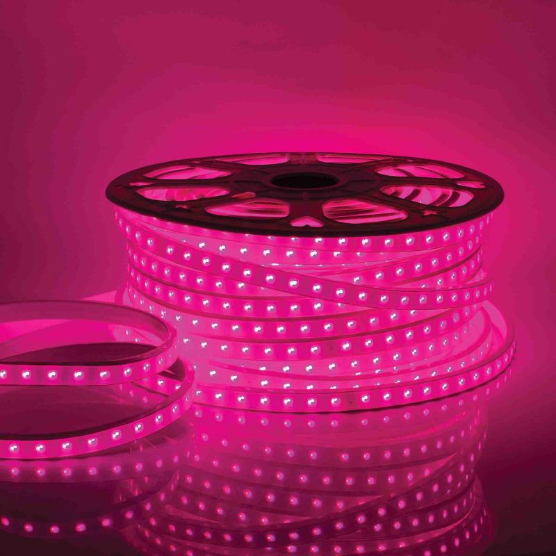 Светодиодная лента Apeyron 220В СТ 10Вт/м smd5050 60д/м IP65 50м RGB 10-64